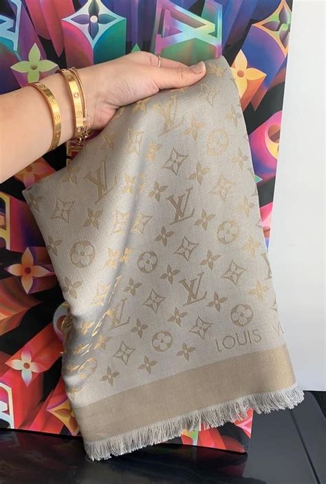 louis vuitton shawl scarf replica|louis vuitton scarf women's.